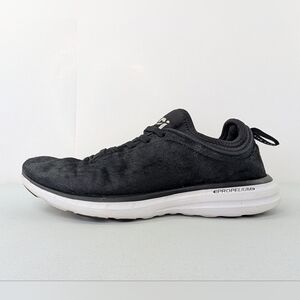 APL Techloom Phantom Calf Hair Women's Size 7.5 Sneakers Black Running Shoes